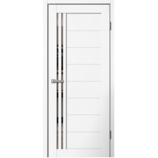 Дверь межкомнатная Сибирь Профиль Barn 5 Эмаль белая, зеркало Дверь межкомнатная Сибирь Профиль Barn 5 Эмаль белая, зеркало